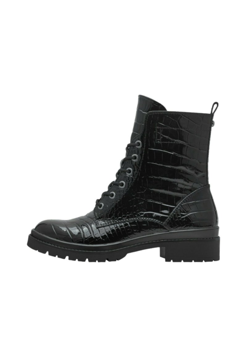 Tamaris MIT TOUCH-IT REMOVABLE - Puszābaki ar platformu - black croco ...