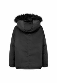MINOTI PARKA WITH FUR TRIM HOOD - Parka - dark grey
