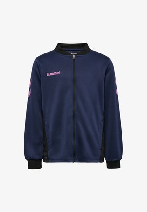 Hummel, UNISEX, granatowy melanż
