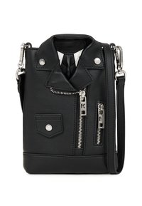 IKON CROSSBODY BIKER JACKET - Cross body bag - black