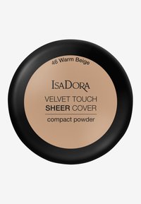IsaDora VELVET TOUCH SHEER COVER COMPACT POWDER - Powder - warm beige