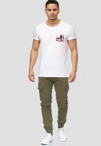 INDICODE JEANS AUGUST - Cargo hlače - army