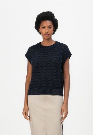 MELANIE SLEEVELESS  - Jumper - navy