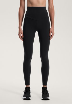 COMFORTLUX SUPER HIGH RISE ANKLE-LENGTH WITH POCKETS - Leggings - black