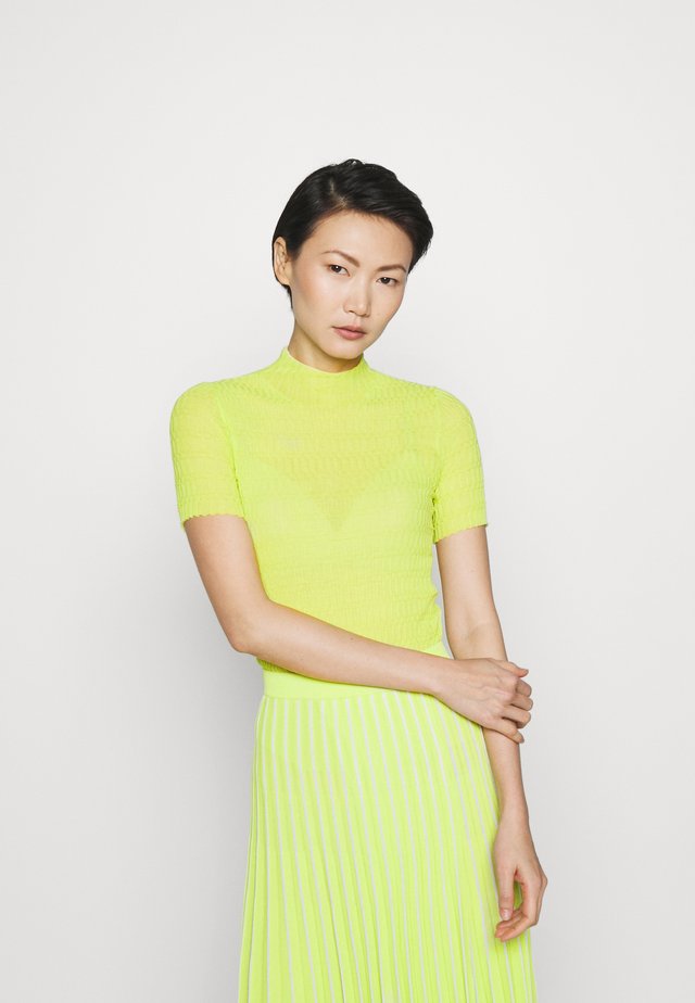 T-shirt imprimé - lime