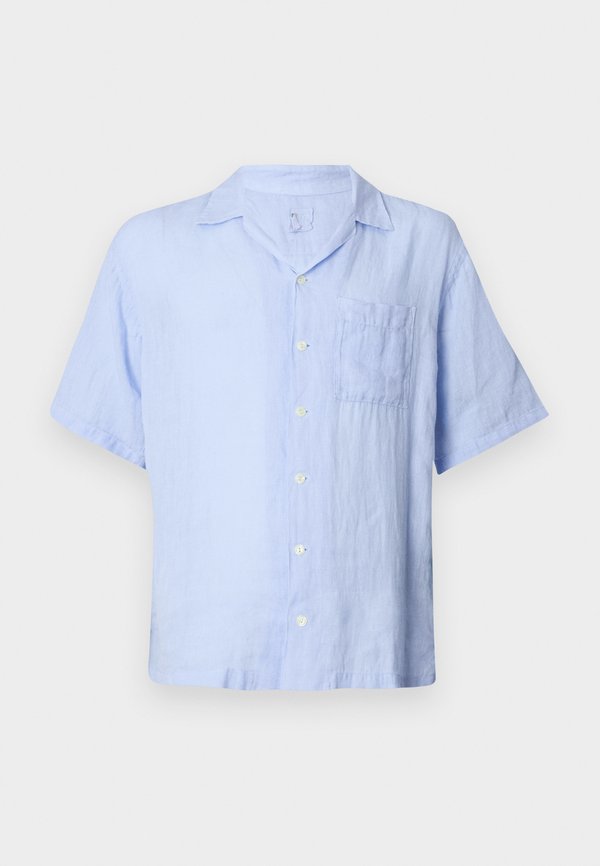 SHORT SLEEVE MEN RELAXED FIT SHIRT - Shirt - aquatic solid4