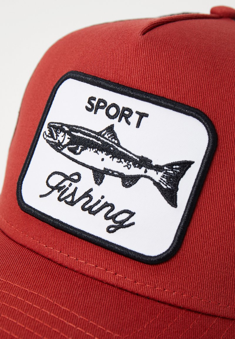 Casquette Vintage Poisson Drôle 2026 – Coton Délavé, 6 Trous De Ventilation, Bandeau Large, UV Protection, Pour Homme/femme