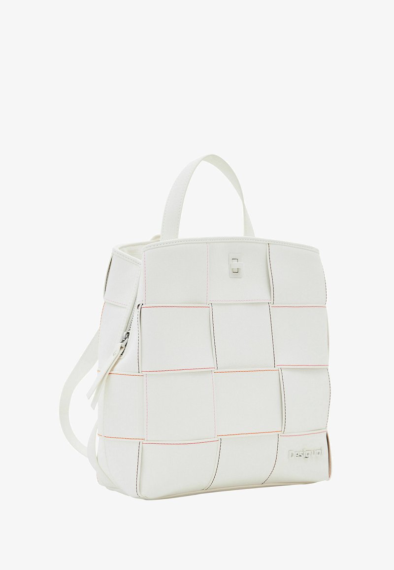 Desigual S STITCHING - Malý batoh - white