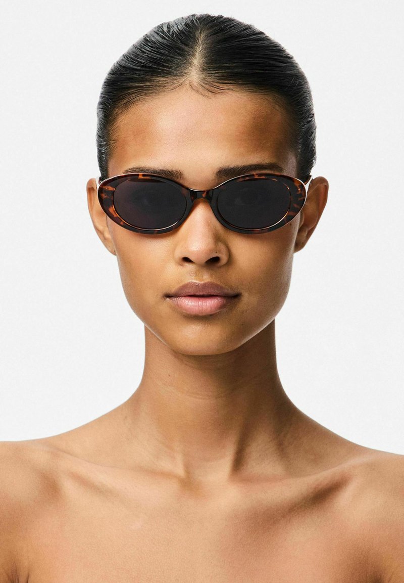 Pieces Lunettes de soleil - brown stone