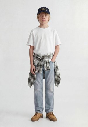 Jack & Jones Junior, T-SHIRT BACKPRINTET T-SHIRT BOYS - T-shirt imprimé - bright white