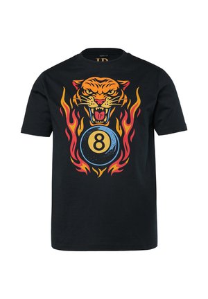 JP1880, T-SHIRT, SHORT SLEEVE, PRINT, UP TO 8XL - T-Shirt print - black