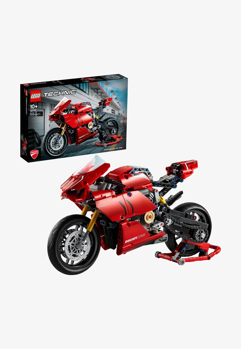 LEGO 42107 TECHNIC DUCATI PANIGALE V4 R MOTORBIKE MODEL KIT SUPERBIKE COLLECTION - Building blocks - mehrfarben
