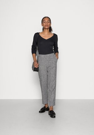 2 PACK - Long sleeved top - black
