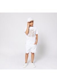 BOSS Kidswear - Kepuraitė - white Miniatiūros vaizdas 1