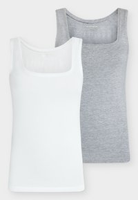 DOUBLE PACK PACKAGING - Top - medium silver grey melange