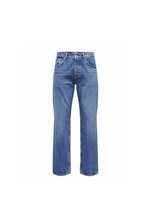 Vaquero Regular Fit Hombre ONLY & SONS Vaqueros De Corte Normal Masculino ONSEDGE Cintura Media Corte Recto Jeans, Black Denim, 28W / 30L Jeans Hombre Regular Fit