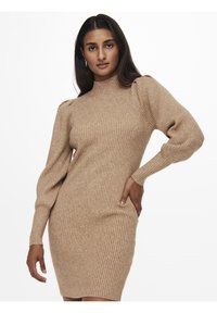 ONLY ONLKATIA DRESS - Vestido de malha - toasted coconut