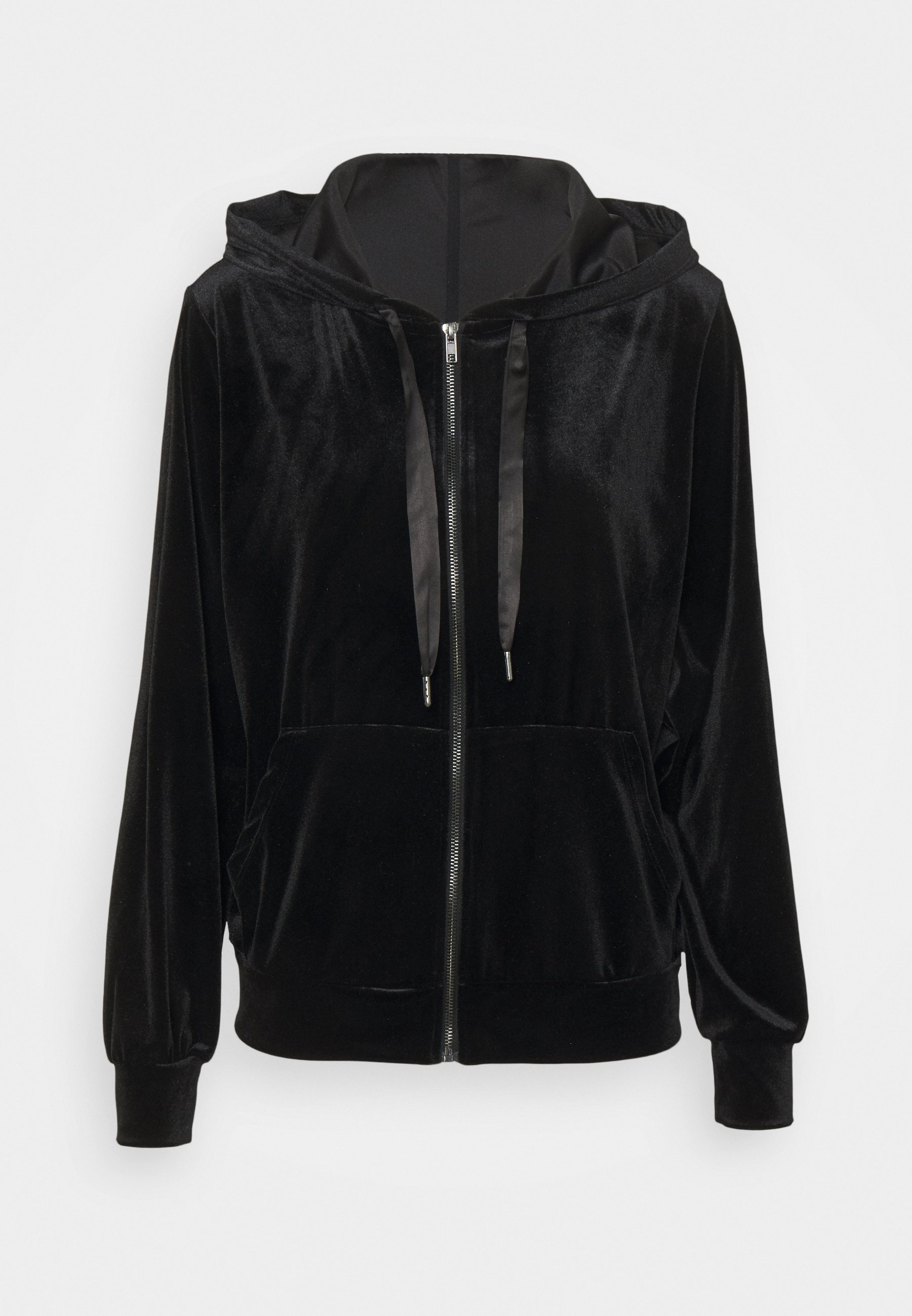Women VIVELVETTA ZIP HOODIE - Zip-up sweatshirt Women VIVELVETTA ZIP HOODIE - Zip-up sweatshirt