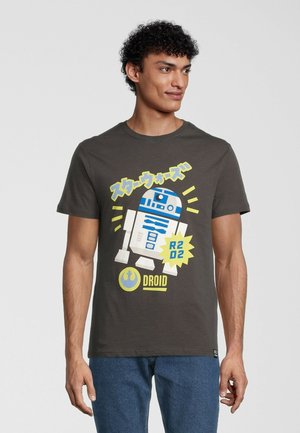 Print T-shirt - black