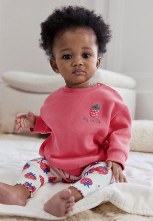 Next, REGULAR FIT 2 PIECE SET - Sweatshirt - red strawberry