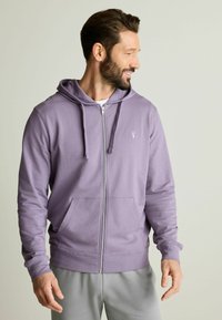 Next LIGHTWEIGHT HOODIE - Vetoketjullinen college - lilac purple