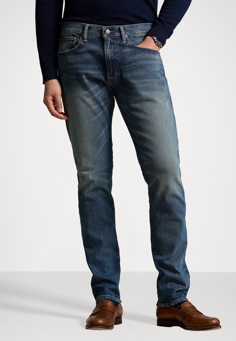 Polo Ralph Lauren - PARKSIDE ACTIVE TAPER STRETCH JEAN - Jean droit - rivera, Agrandir