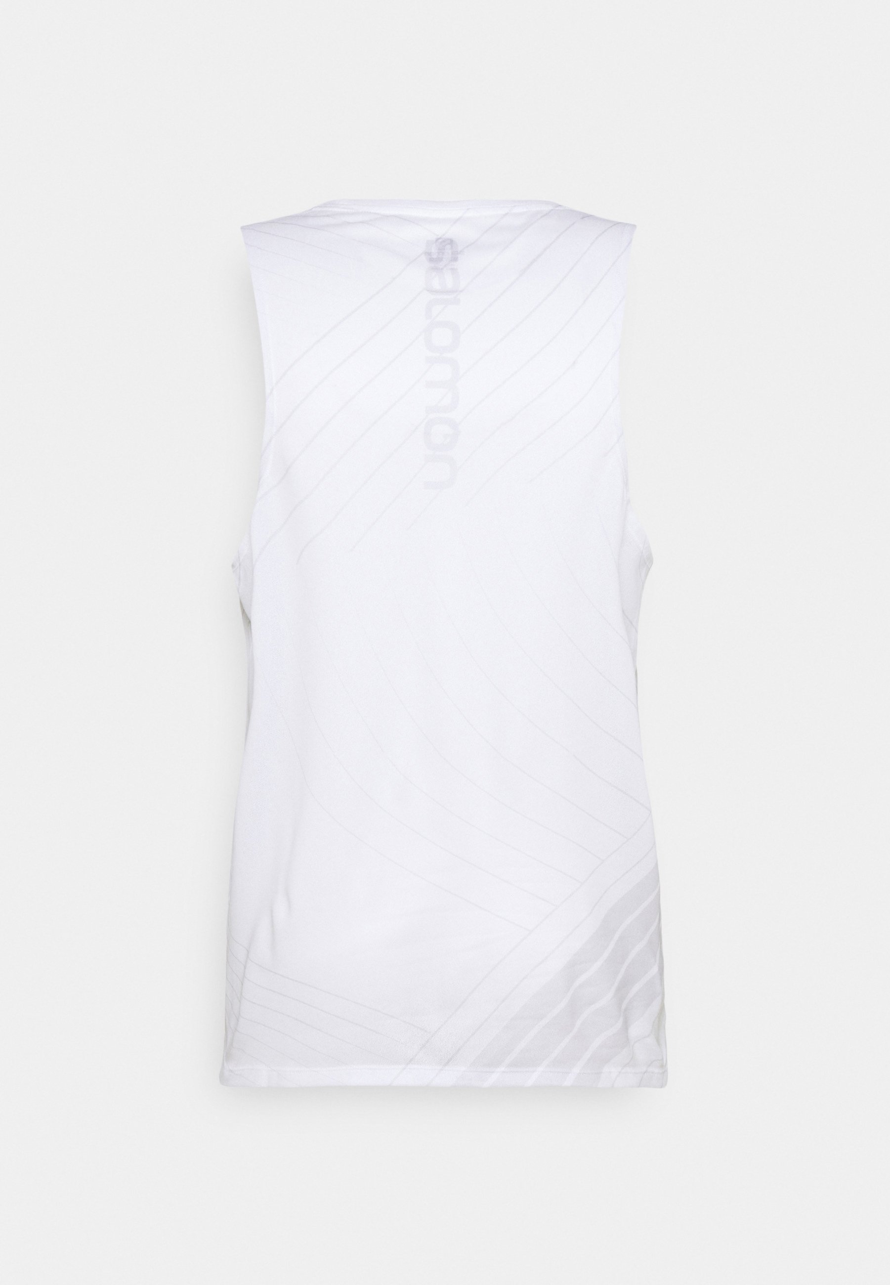 Salomon SENSE AERO TANK - Débardeur - white/blanc - ZALANDO.FR