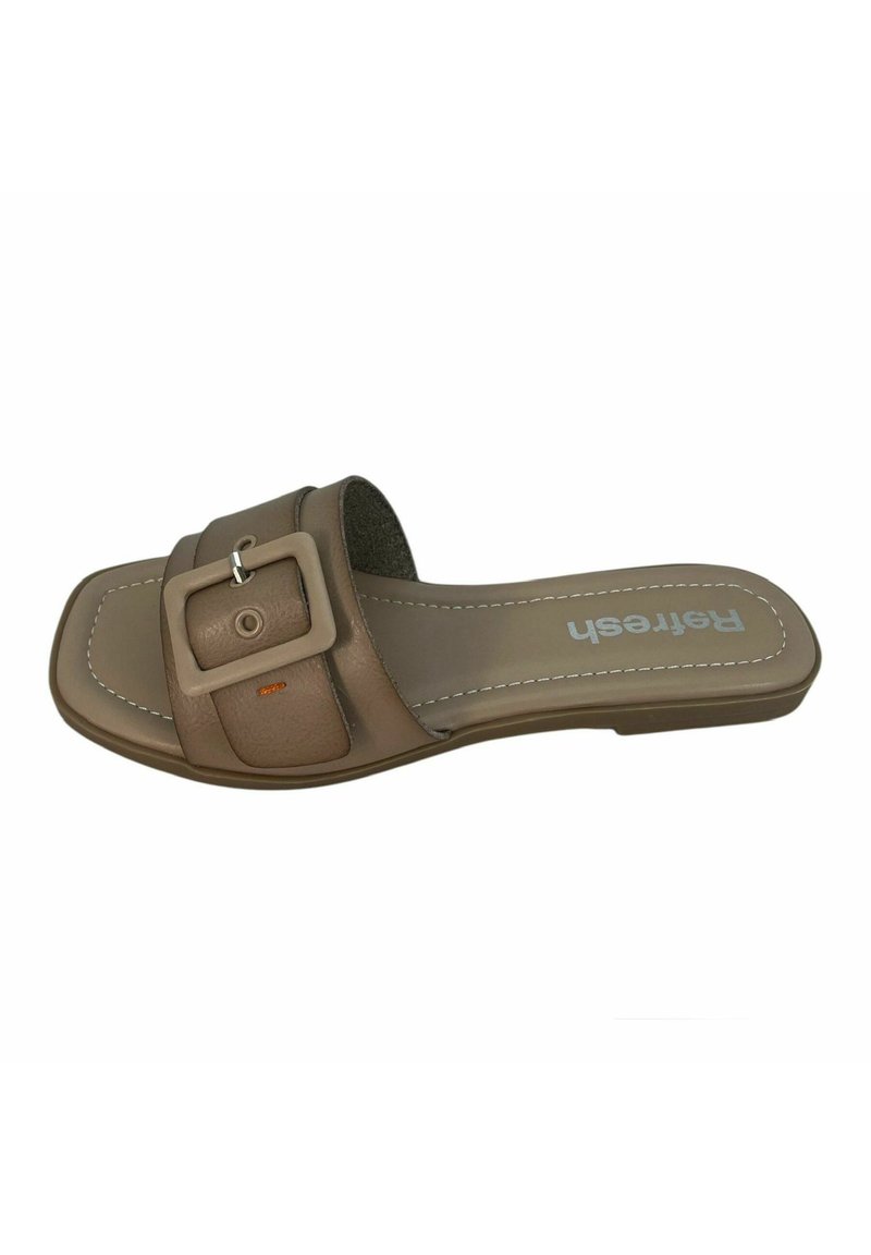 Refresh Sandalias planas - beige