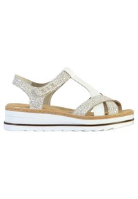 Rieker EVEREST  - Sandalen met plateauzool - blanc