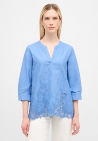 Eterna SCHLUPFBLUSE - LOOSE FIT - Camicetta - azurblau