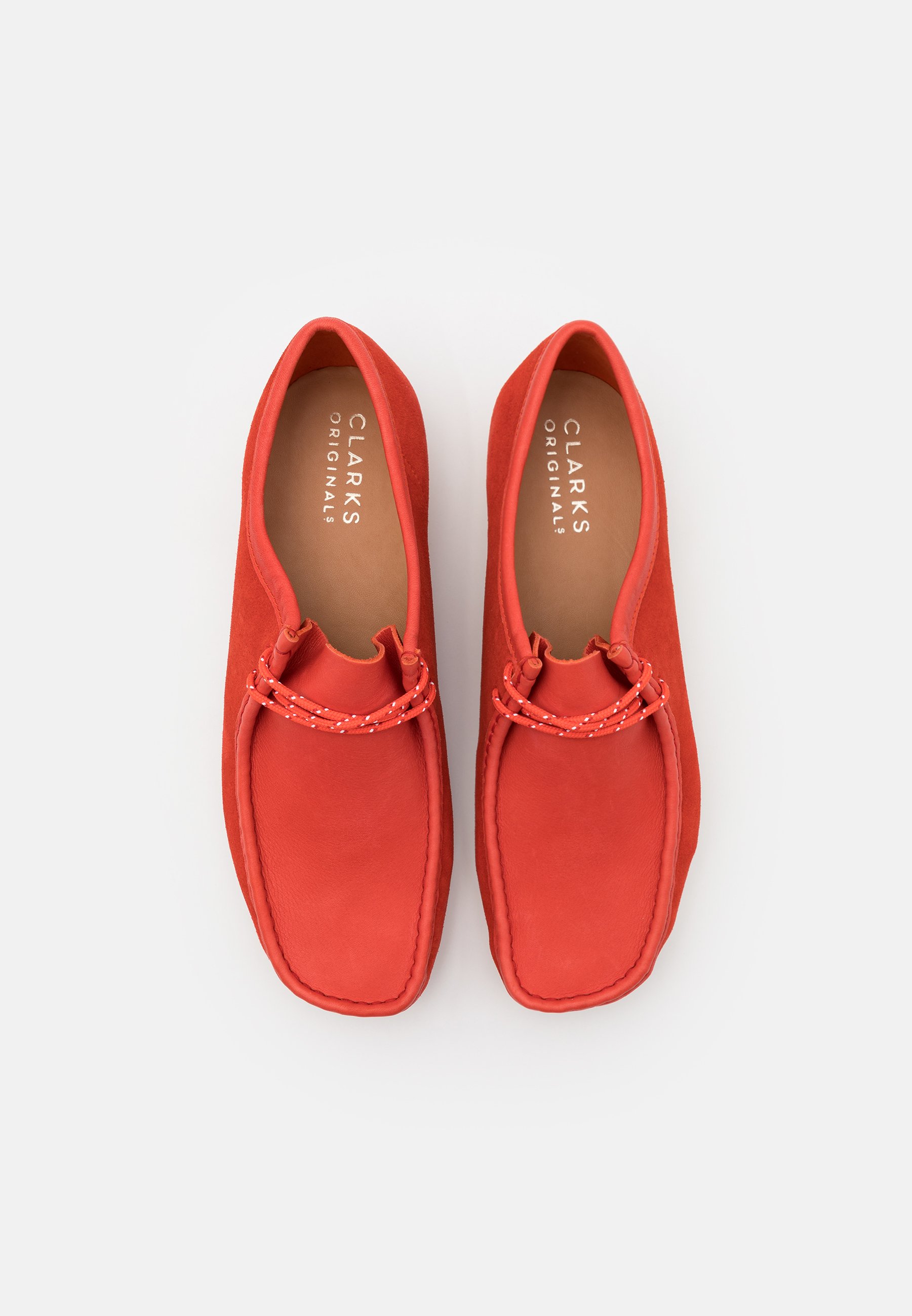 clarks originals red