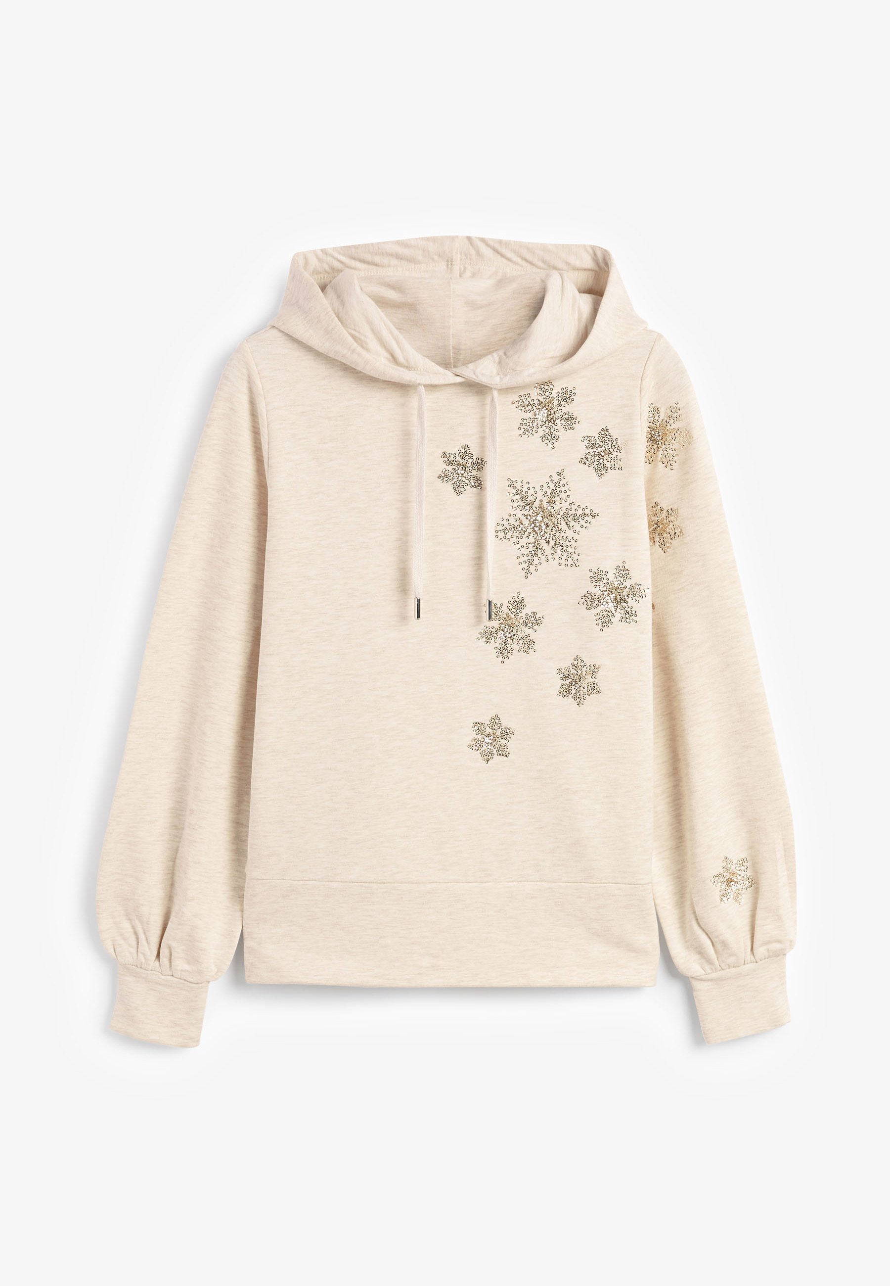 off white snowflake hoodie