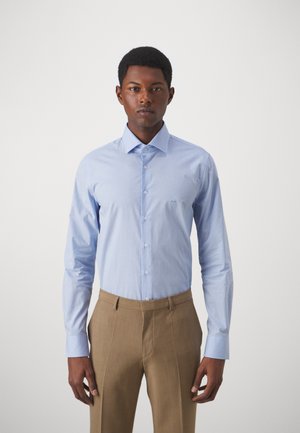 Michael Kors SMALL HOUNDSTOOTH SLIM - Camicia elegante - light blue