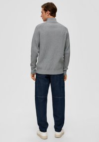 s.Oliver Strickpullover - grau meliert