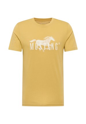 AUSTIN - Print T-shirt - gelb