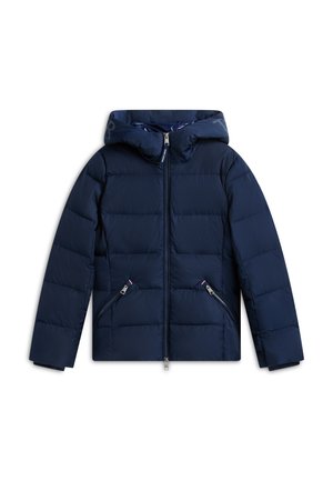 Tommy Hilfiger, BRANDED FITTED JACKET - Daunenjacke - dark blue
