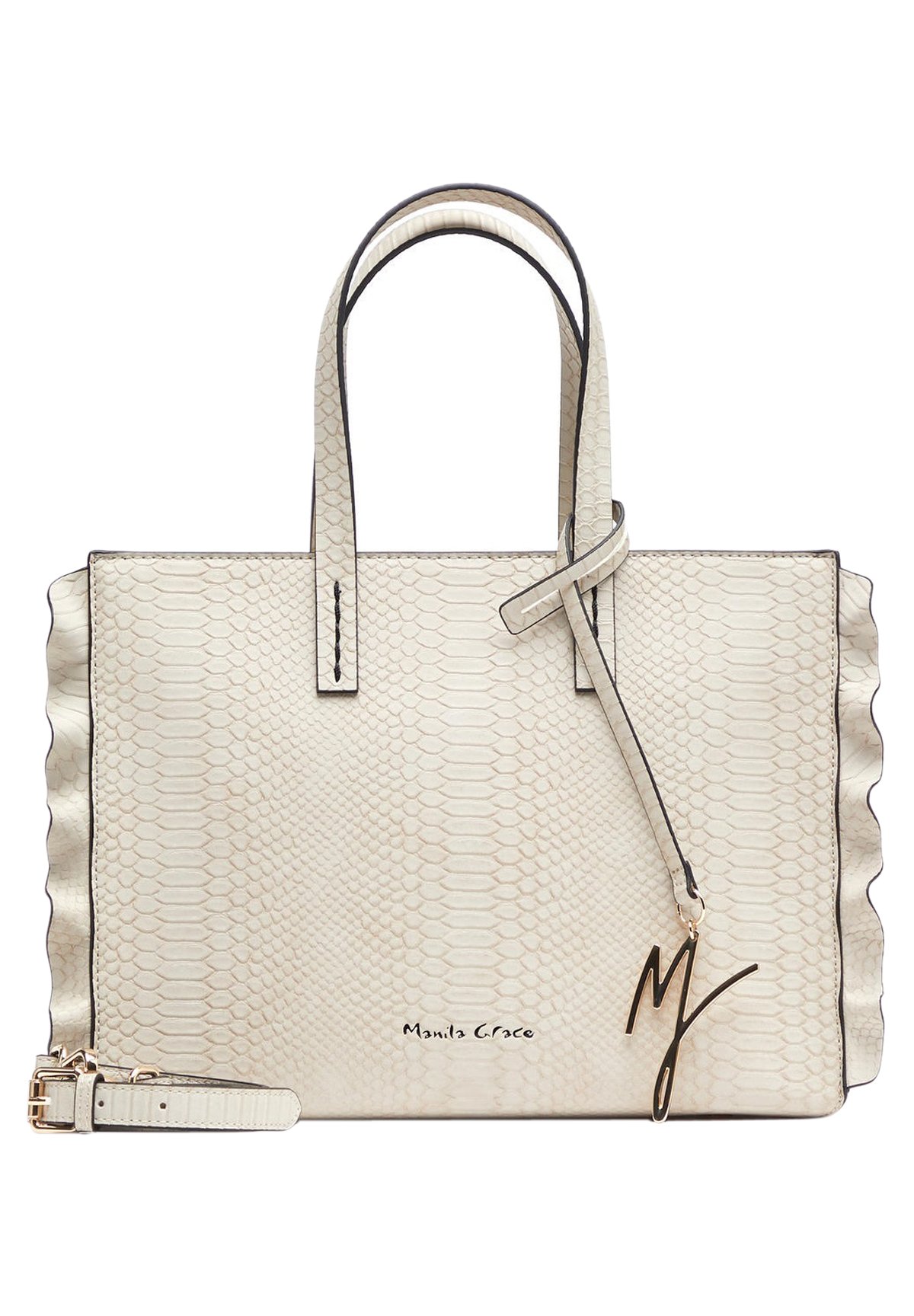 Manila Grace Borsa a mano beige