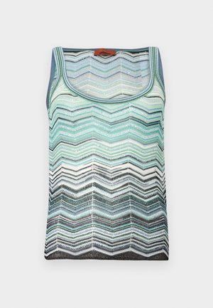 Top - turquoise tones