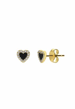 GEMSTONE - Oorbellen - gold coloured black