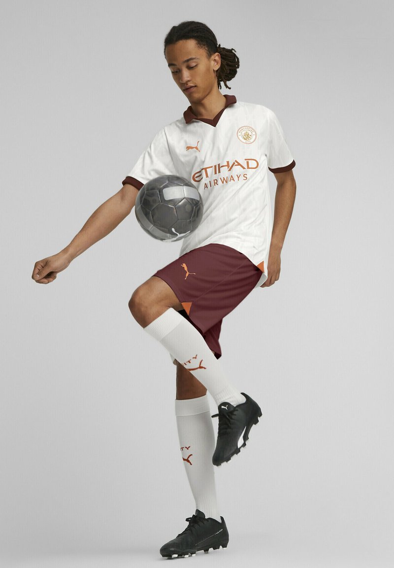 Puma - MANCHESTER CITY AWAY REPLICA - Equipación de clubes - white aubergine, Ampliar