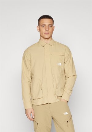 UTILITY OVERSIZED SHIRT - Shirt - khaki stone