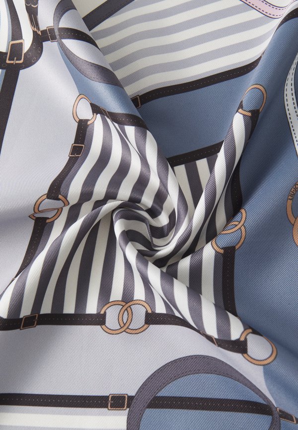 FOULARD STRIPES 50X50 - Foulard - nero2