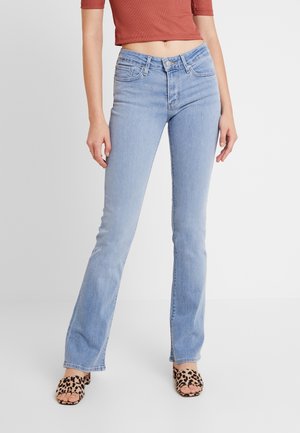 Jean bootcut - light-blue denim
