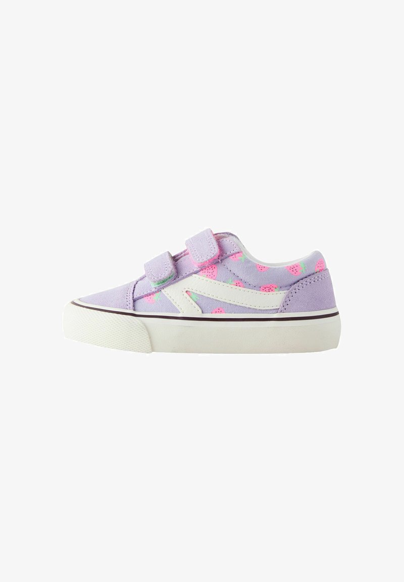 Next WIDE FIT (G) FIT - TOUCH FASTENING TRAINERS . - Baskets basses - purple strawberry