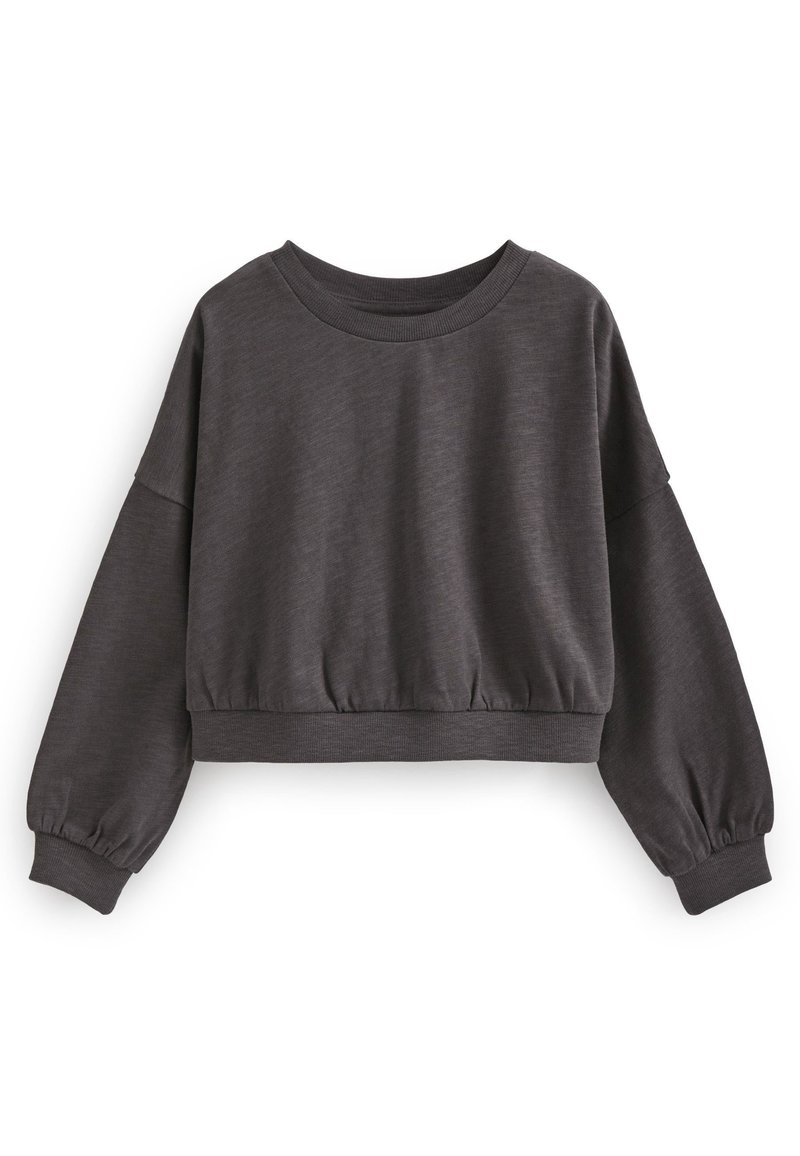 Next BOXY CUFFED STANDARD - Sweatshirt - charcoal grey