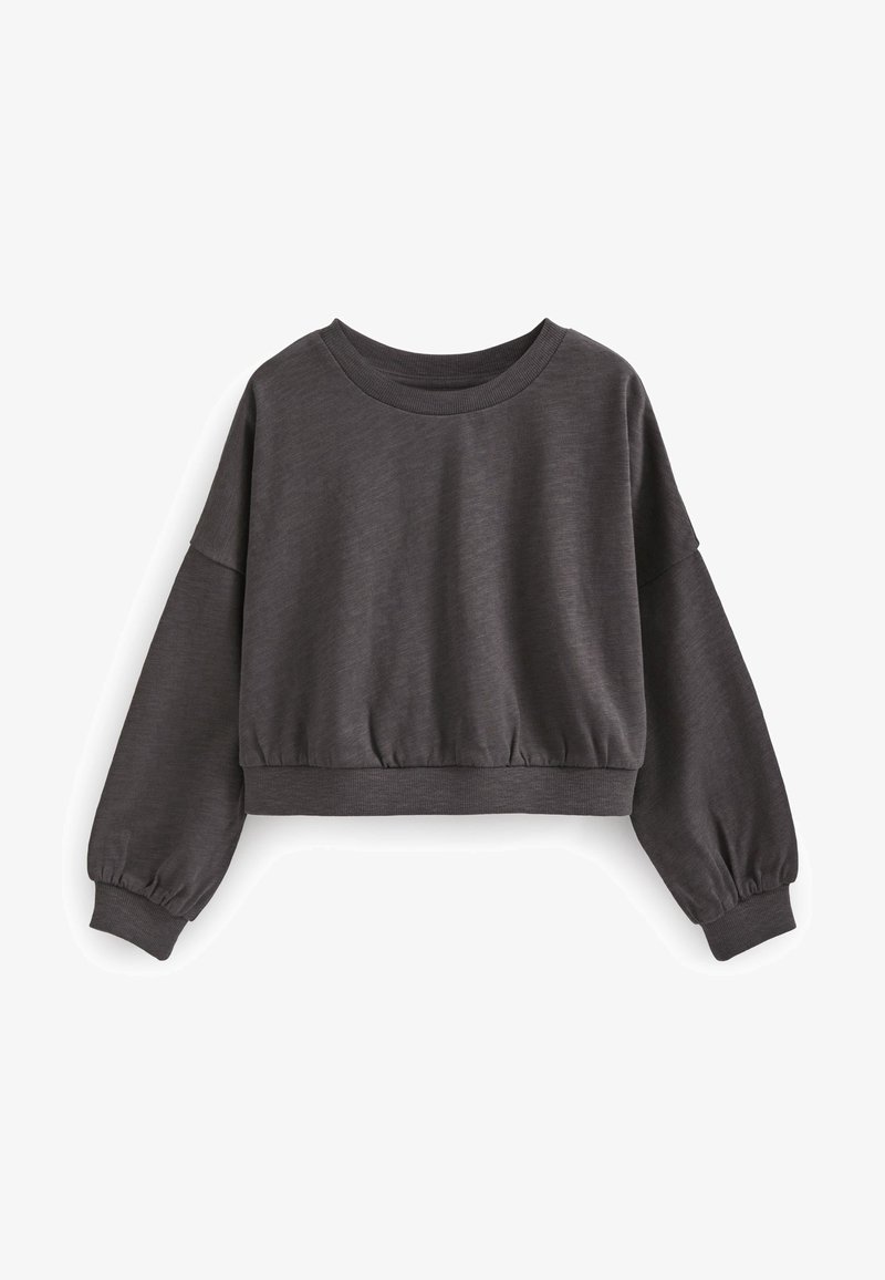 Next BOXY CUFFED STANDARD - Sweatshirt - charcoal grey