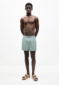 PULL&BEAR Fürdőnadrág - dark green