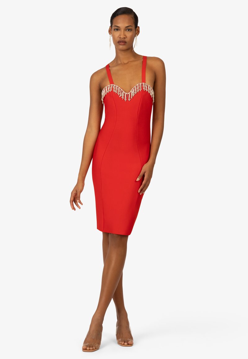 Kraimod BANDAGE - Cocktailkleid/festliches Kleid - rot