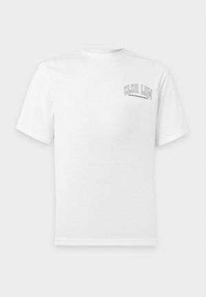 CLOSURE London, FLUFFY GRAFFITI TEE - T-shirts print - white