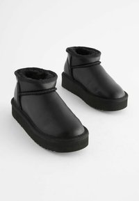 Next WARM LINED WATER REPELLENT  - Zimní obuv - black